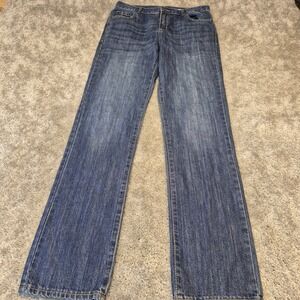 The Children's Place Boys Size 18 Slim Straight Leg Jeans Medium Wash Blue Denim